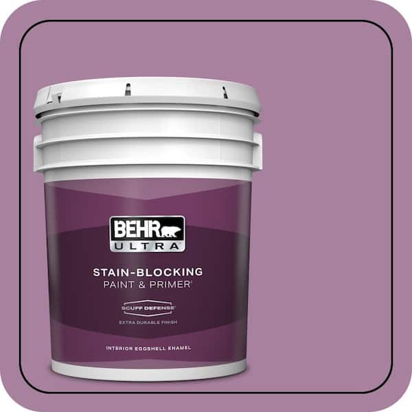 BEHR ULTRA 5 gal. #M110-5 Amazonian Orchid Extra Durable Eggshell Enamel Interior Paint & Primer