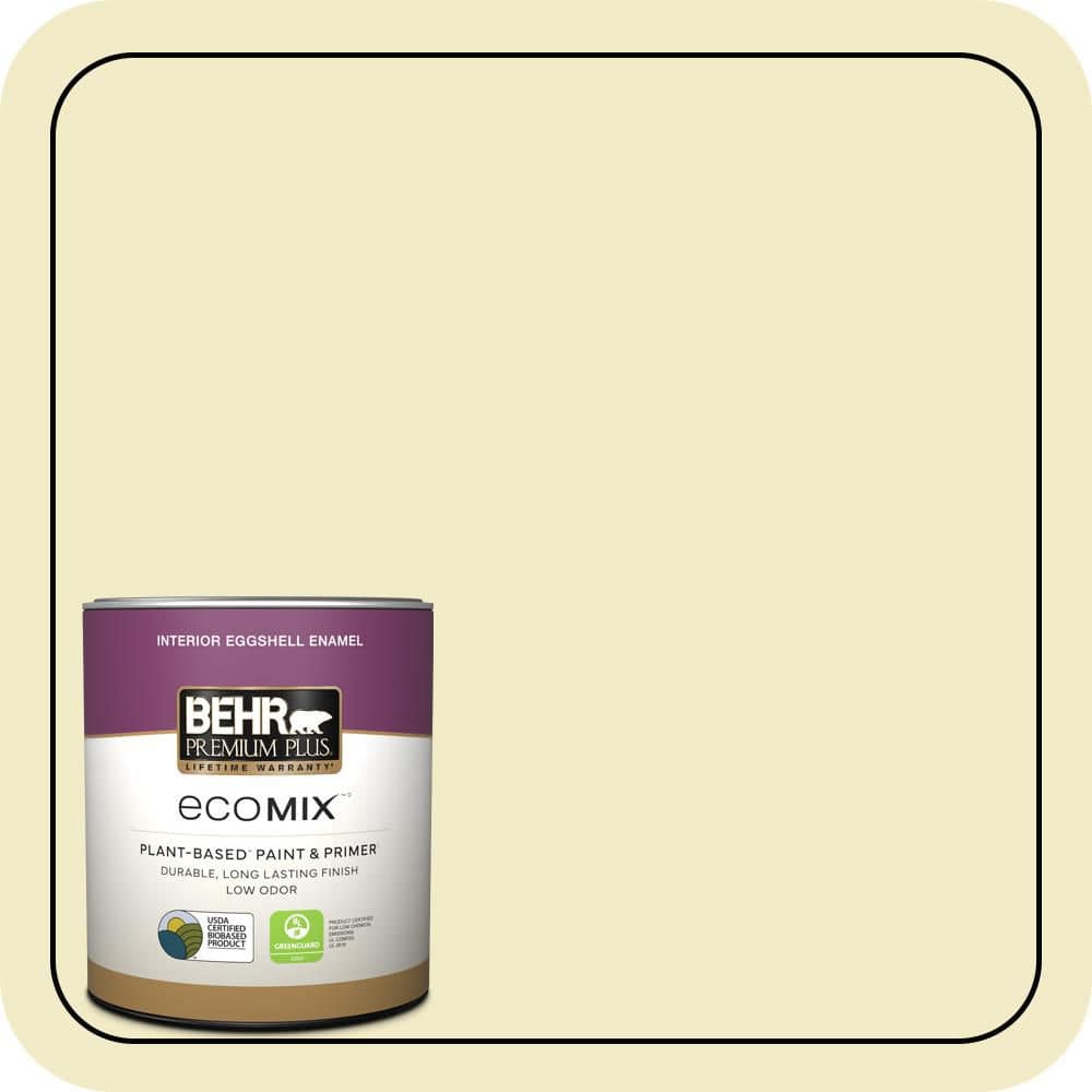 1 qt. #P350-2 May Apple Eggshell Enamel EcoMix Plant-Based Interior Paint & Primer price history on PriceWatchPro