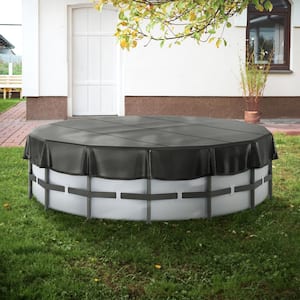 15 ft. Round Pool Cover Solar Covers for Above Ground Pools Safety Pool Cover