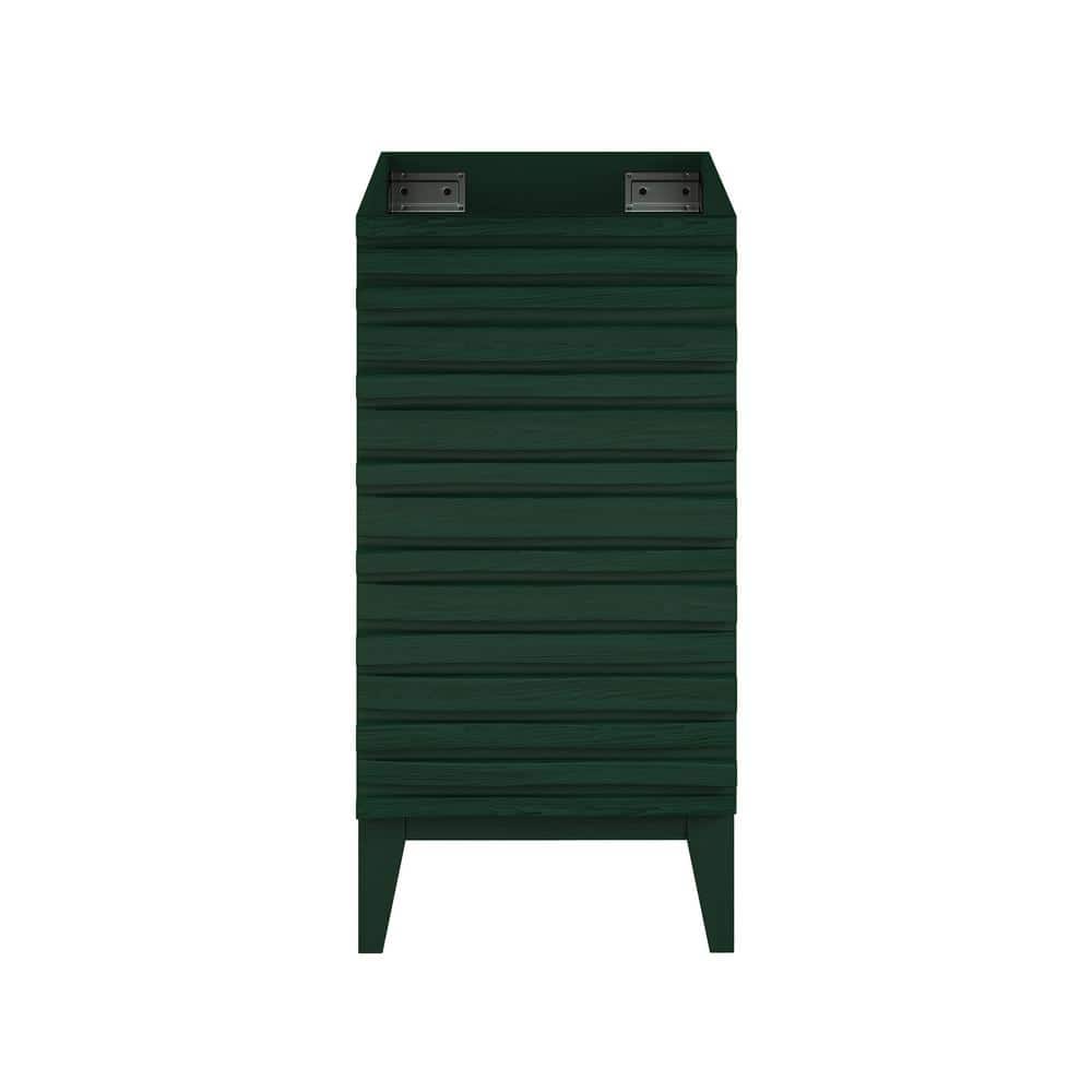 Cascade 18 in. Freestanding Bath Vanity Cabinet without Top in Green Oak price history on PriceWatchPro