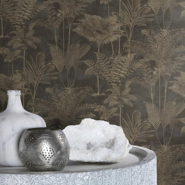 Kinabalu Black Rainforest Wallpaper Sample