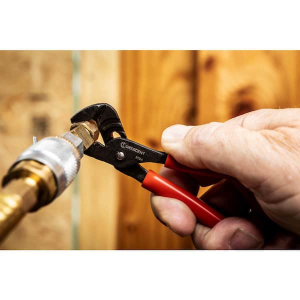 Crescent 4-1/2 in. Mini Straight Jaw Black Oxide Tongue and Groove