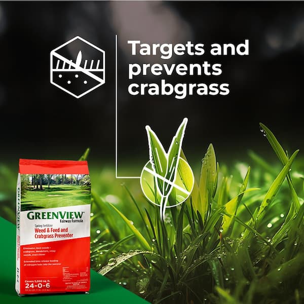 GreenView 36 lb. Fairway Formula Spring Fertilizer Weed and Feed and Crabgrass Preventer