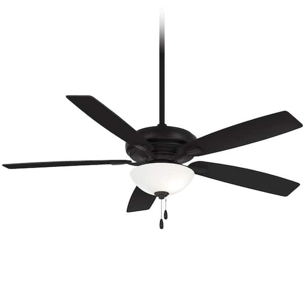MINKA-AIRE Watt II 60 in. Integrated LED Indoor Coal Ceiling Fan with Light Kit