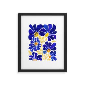 The Happiest Flowers By Modern Tropical Framed Nature Art Print Wall Art 24 in. x 18 in.