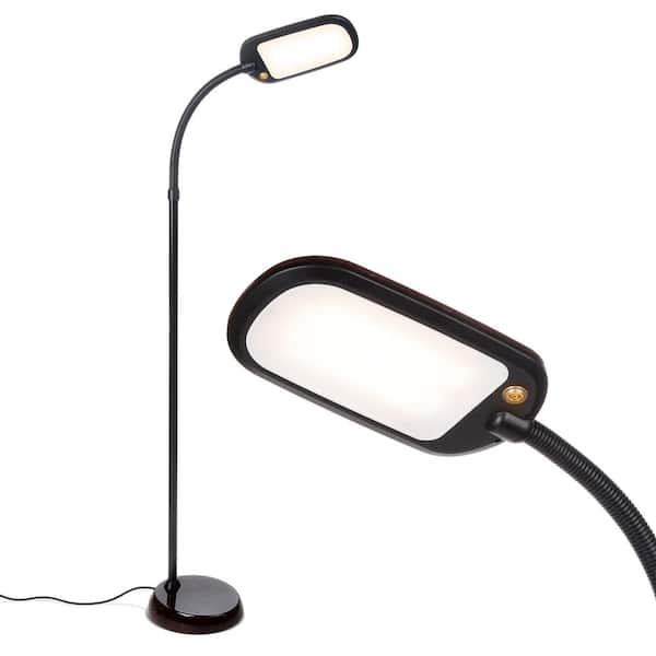 Geaccepteerd Oven Overvloedig Brightech Litespan 55 in. Brown LED 2nd Edition Floor Lamp 73-SZV2-QEYD -  The Home Depot