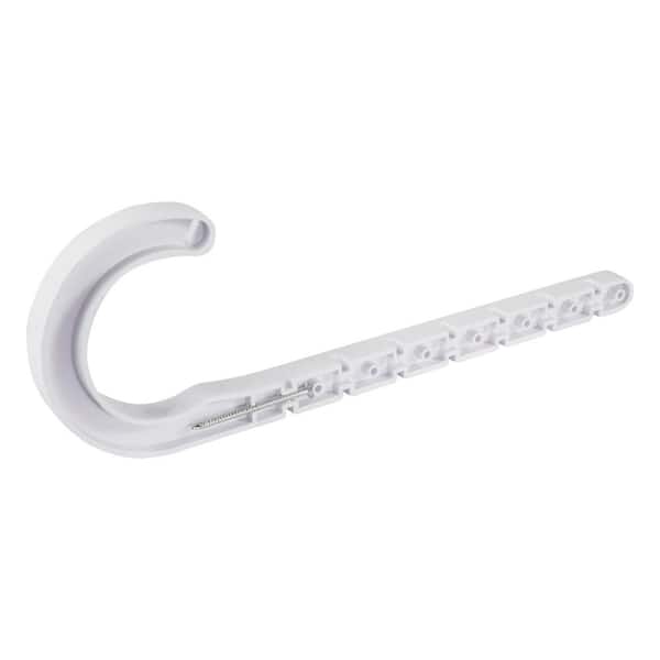 1 50,100,500 White Plastic Z Hook Portable Pothook Hanger for Small  Accessories