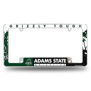 Adams State Grizzlies All Over 12 in. x 6 in. Chrome Frame