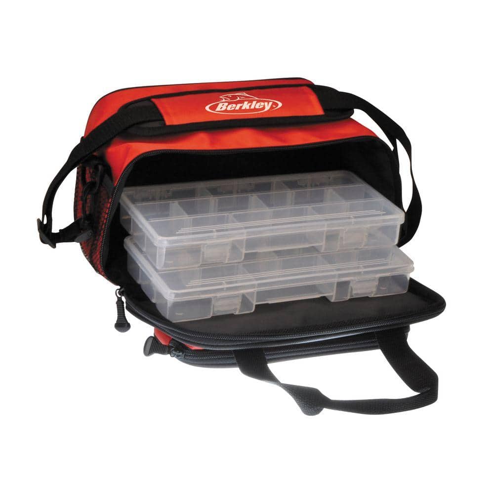 Berkley Tackle Backpack 4 Trays Red & Black