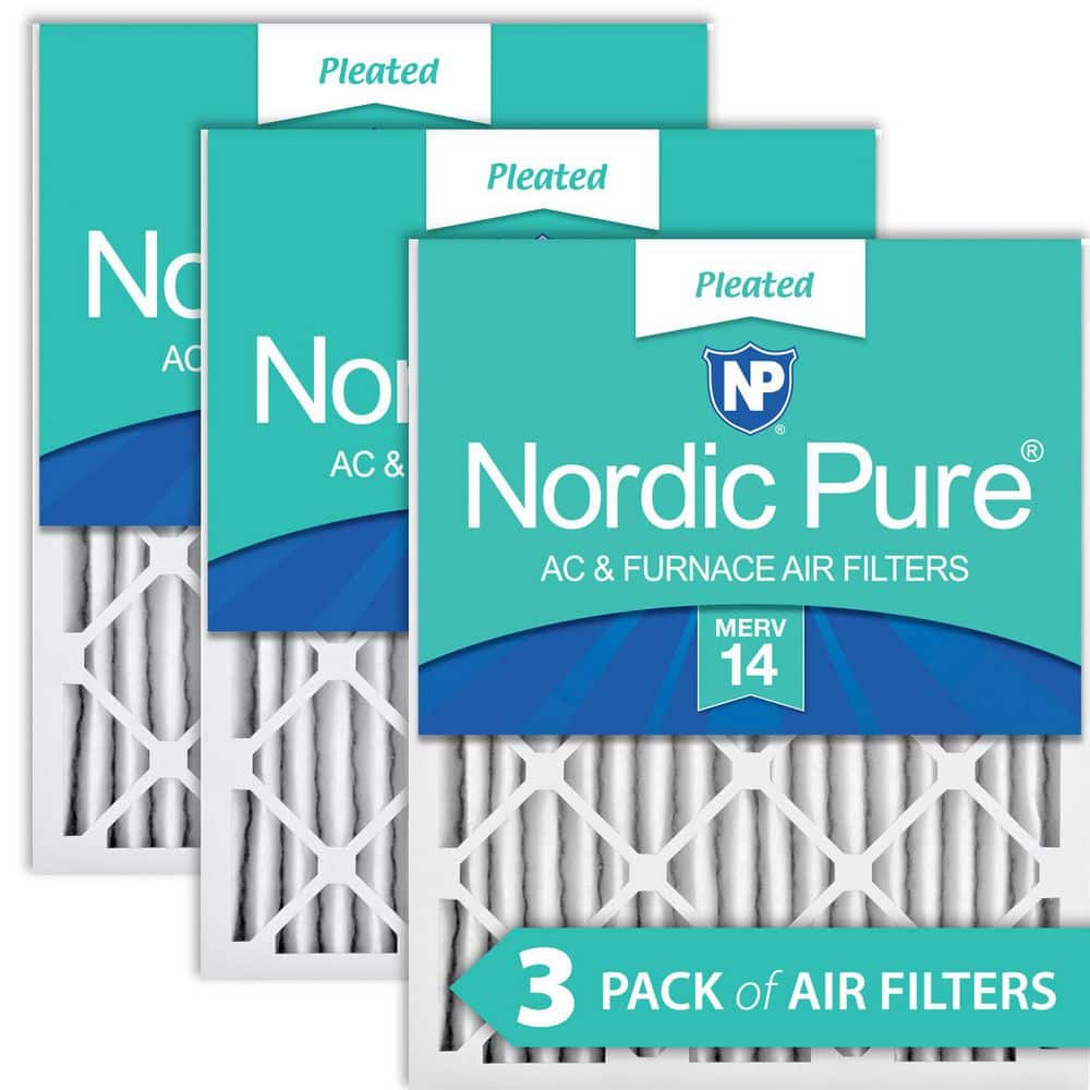 20 in. x 24 in. x 2 in. Ultimate Pleated Air Filter MERV 14 (3 Pack) price history on PriceWatchPro