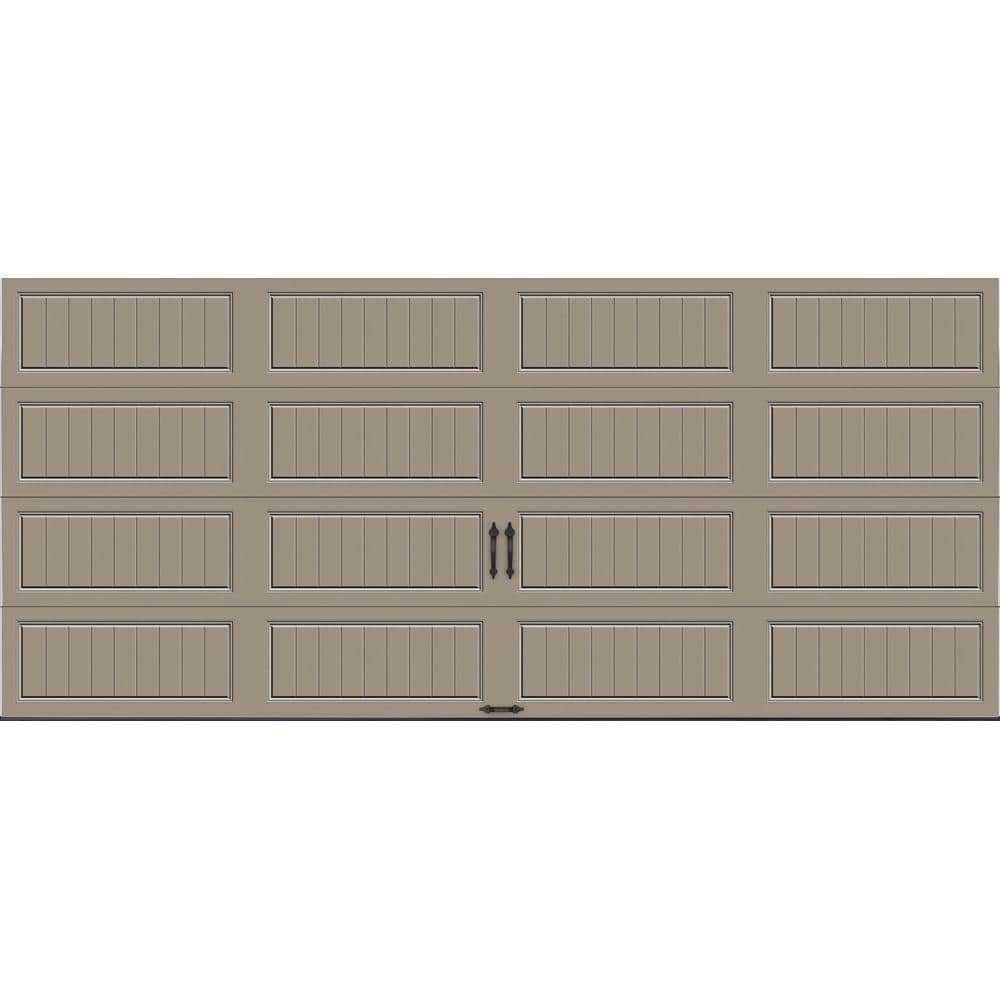Gallery Steel Long Panel 16 ft x 7 ft Insulated 18.4 R-Value  Sandtone Gara