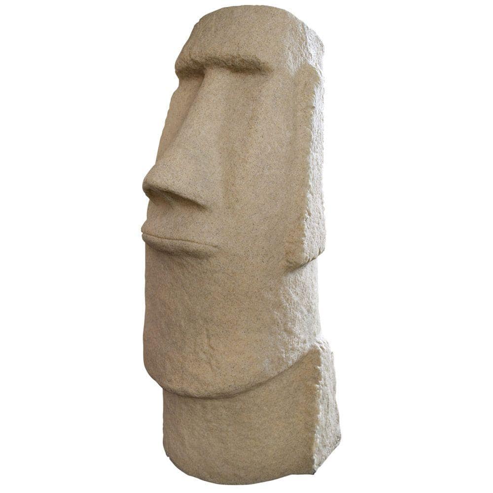 Emsco Easter Island Sandstone Resin Head Statue 2308-1 - The Home Depot