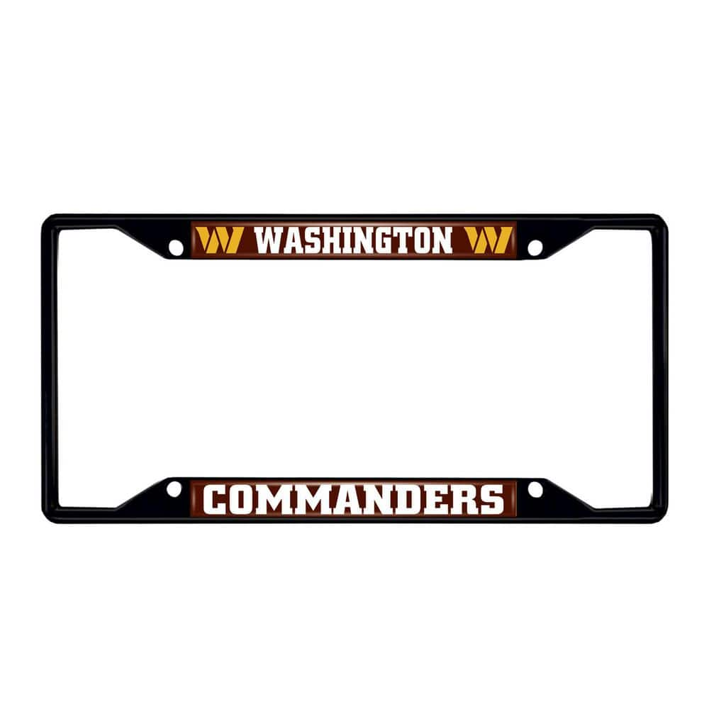 Washington Commanders #1 Fan License Plate