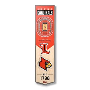 Louisville Cardinals 12'' x 48'' Welcome Leaner
