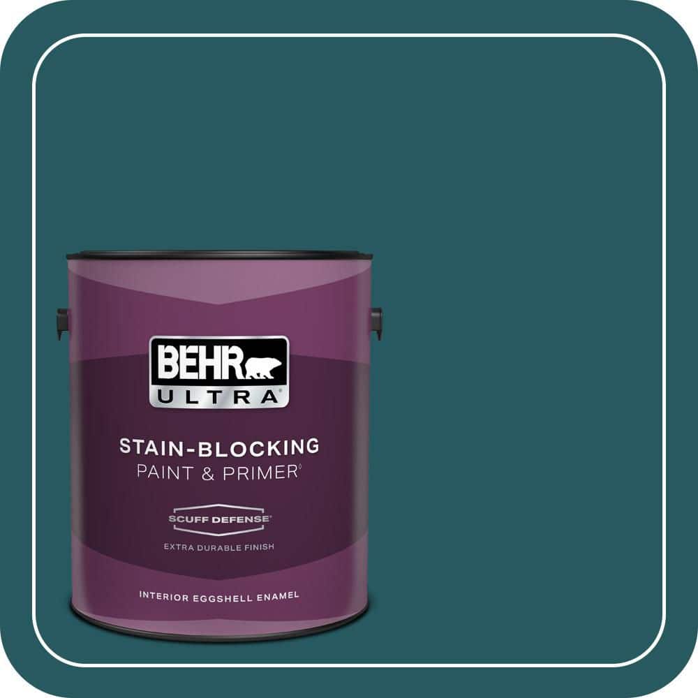 1 gal. #PPF-56 Terrace Teal Extra Durable Eggshell Enamel Interior Paint & Primer price history on PriceWatchPro