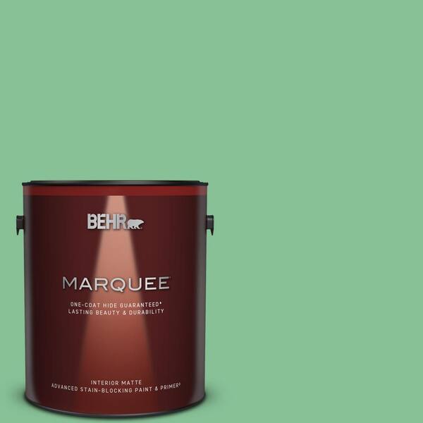 BEHR MARQUEE 1 gal. #MQ6-40 Country Weekend One-Coat Hide Matte Interior Paint & Primer