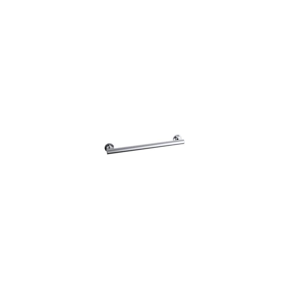 Polished Stainless Steel 18" Bathroom Grab Bar