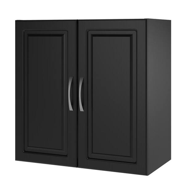 DHP Bonanza 2-Door Tall Locker Storage Cabinet in Black