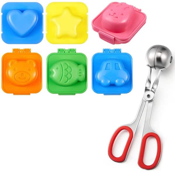 7-Piece Plastic Cake Pop Mold Set Food Grade ABS Cakepop Maker Kit for Lollipop Candy Chocolate Cookie DIY