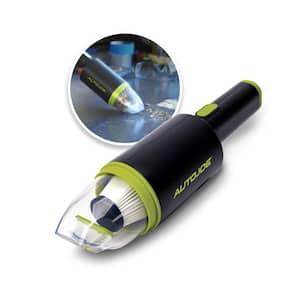8.4-Volt Handheld Cordless Auto Vacuum with USB Charger