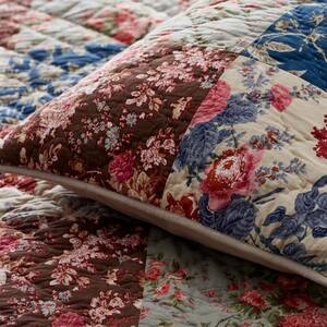 Ophelia Handcrafted Cotton Patchwork Sham