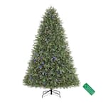 7.5 ft. Pre-Lit LED Ashton Balsam Fir Artificial Christmas Tree