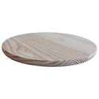 Edge-Glued Pine Rounds (Common: 1 in. x 17-3/4 in.; Actual: 1.0 in. x 17.75 in.)