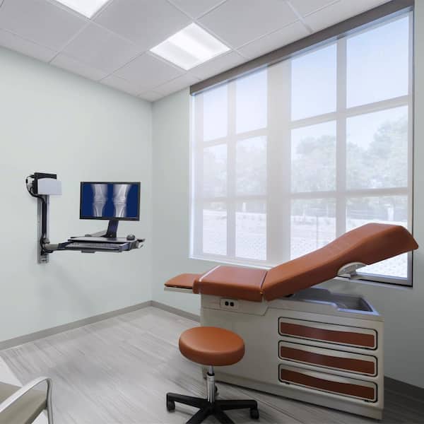 5 gal. #720E-2 Light French Gray Dead Flat Interior Paint