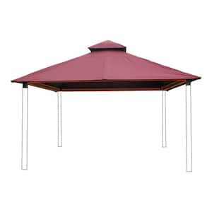 12 ft. sq. Maroon Sun-DURA Replacement Canopy for 12 ft. sq. STC Gazebo