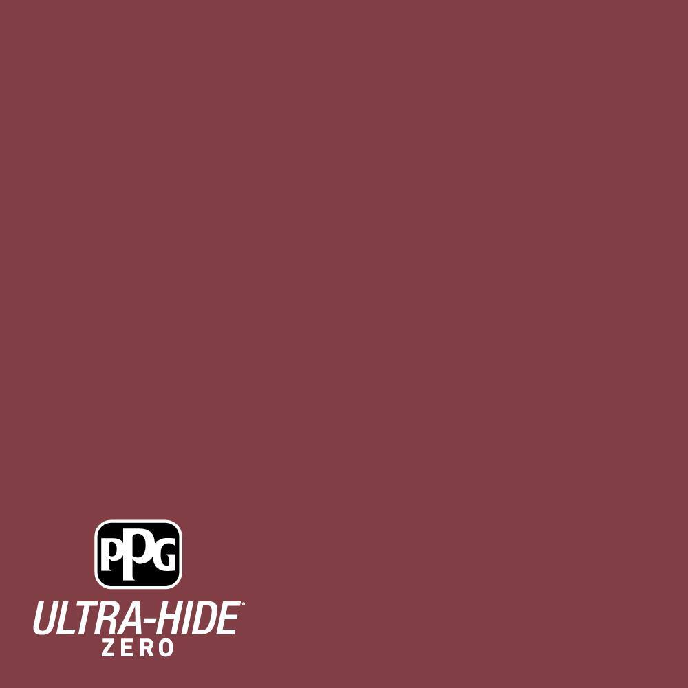 Ppg Ultra Hide Zero 1 Gal Ppg1052 7 Ruby Lips Satin Interior Paint Ppg1052 7z 01sa The Home Depot