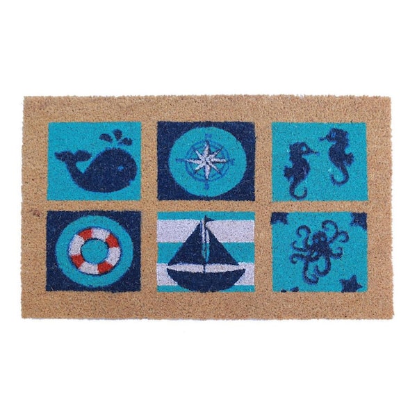 30 in. x 18 in. Coir Outdoor Door Mat