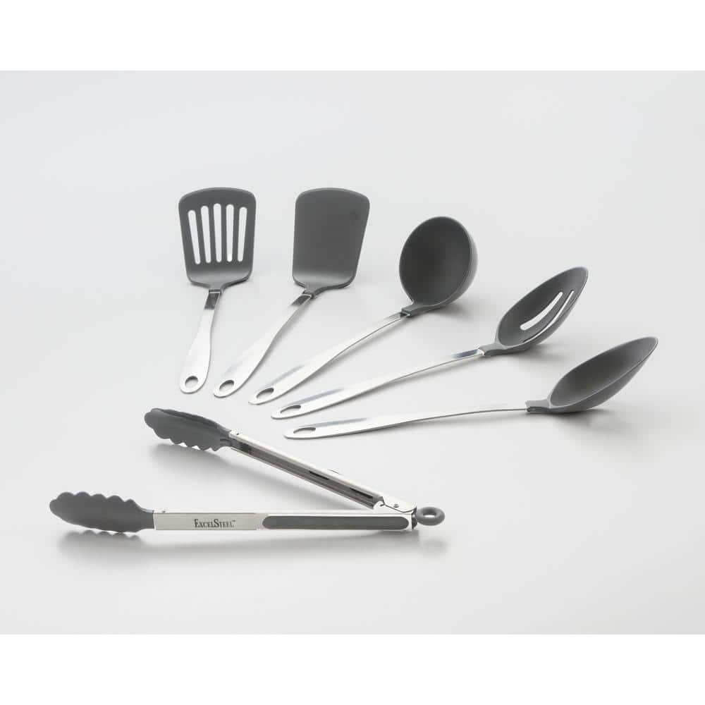 https://images.thdstatic.com/productImages/28fa81bd-c957-4212-8d7b-bcb35085c4e8/svn/grey-excelsteel-kitchen-utensil-sets-374-64_1000.jpg