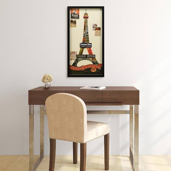 Eiffel Tower Vases - Black - 16 - Minimum 12 Pcs