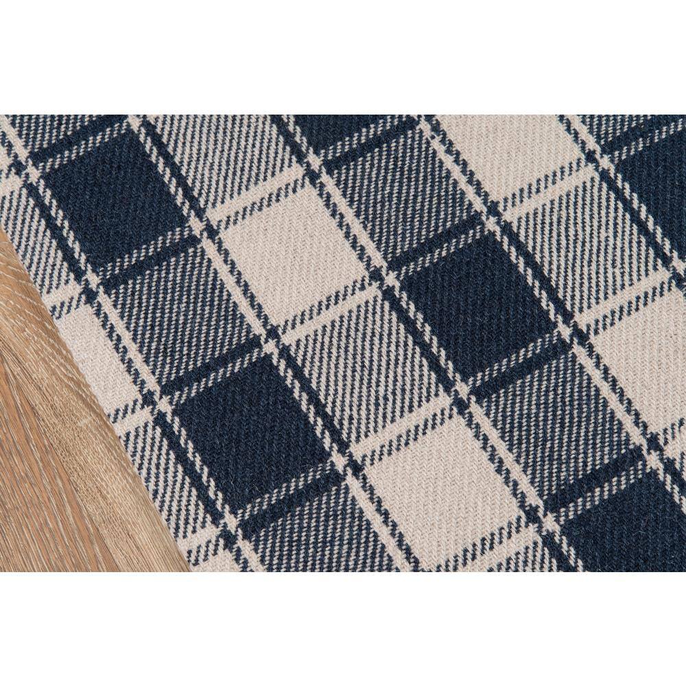 Navy Tufted Handmade Wool Rectangular 8' x 10' Rug
