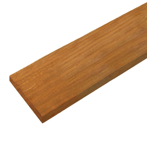 Unbranded 1 in. x 4 in. x 16 ft. Ground Contact Pressure-Treated Dark Redwood-Tone Expansion Joint Softwood Board