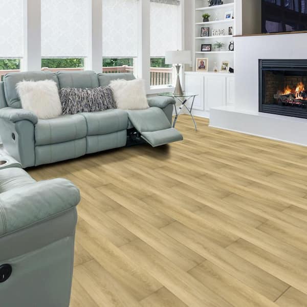 Windsor Gray Hybrid Resilient Flooring