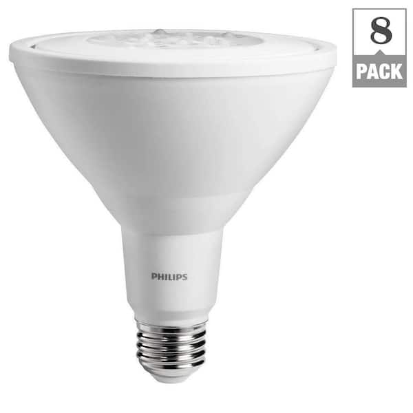 Philips 90W Equivalent Bright White PAR38 Ambient LED Flood Light Bulb 5000K 3 