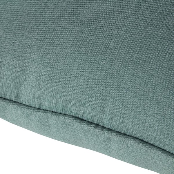 Greendale Home Fashions Solid Teal 2-Piece Deep Seating Outdoor Lounge Chair  Cushion Set OC7820-TEAL - The Home Depot