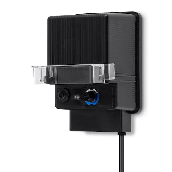 Alpine Corporation Outdoor 100-Watt Transformer with Photo Cell and Timer for Ponds and Fountains