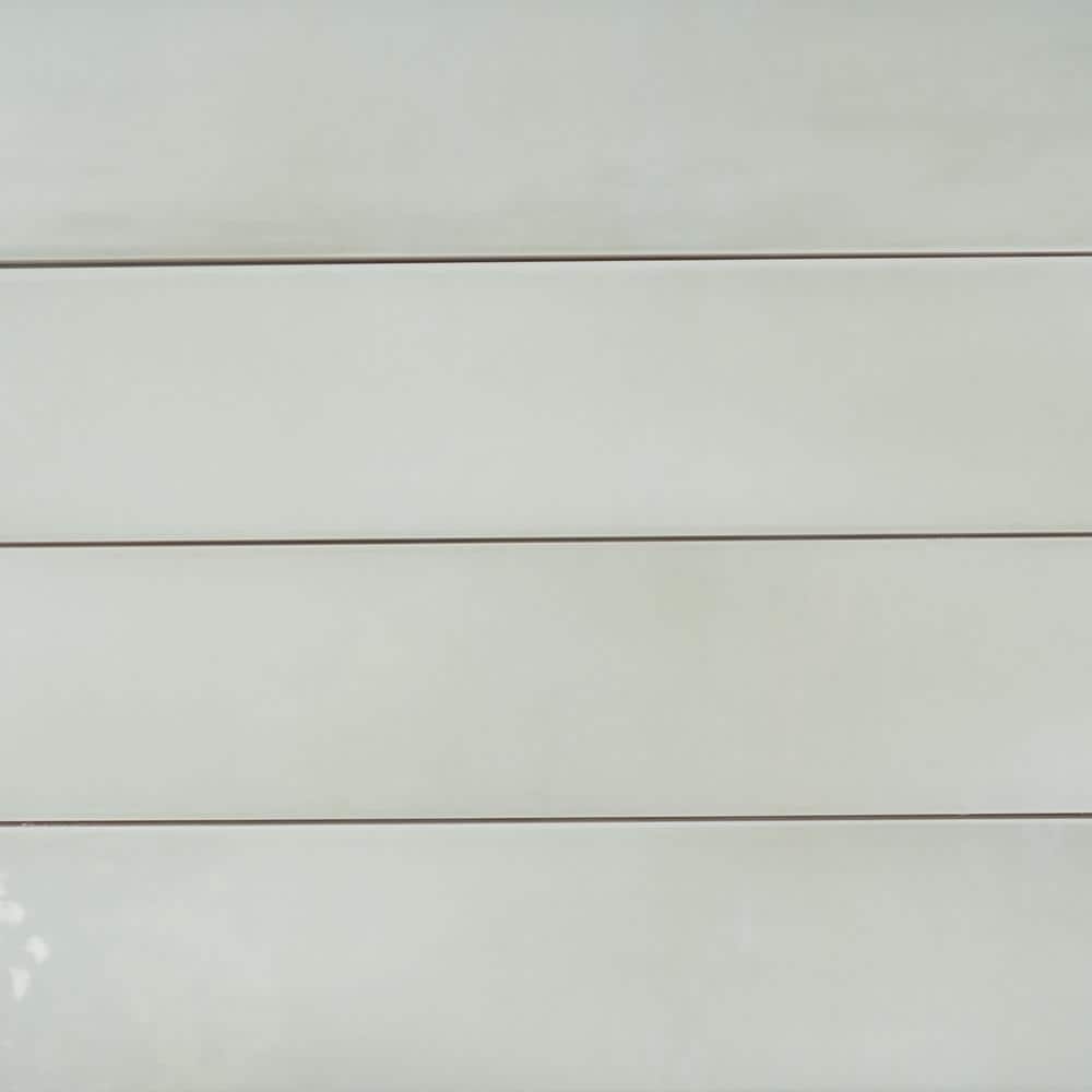 Tea Green Glossy Ceramic Subway Wall and Floor Tile