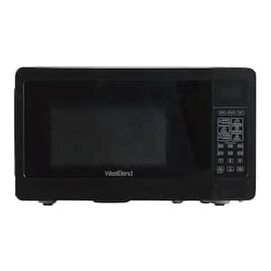 17.75 in. Width 0.7 cu.ft. Black 700-Watt Countertop Microwave