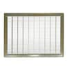 Venti Air 20 in. Wide x 14 in. High Rectangular Floor Return Air Grille ...