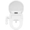 GREENEVER Electric Bidet Seat in White for Round Toilets with Instant Warm Water, Dryer, Self-Cleaning Nozzle, And Seat Sensor HMY-51004-SnoR