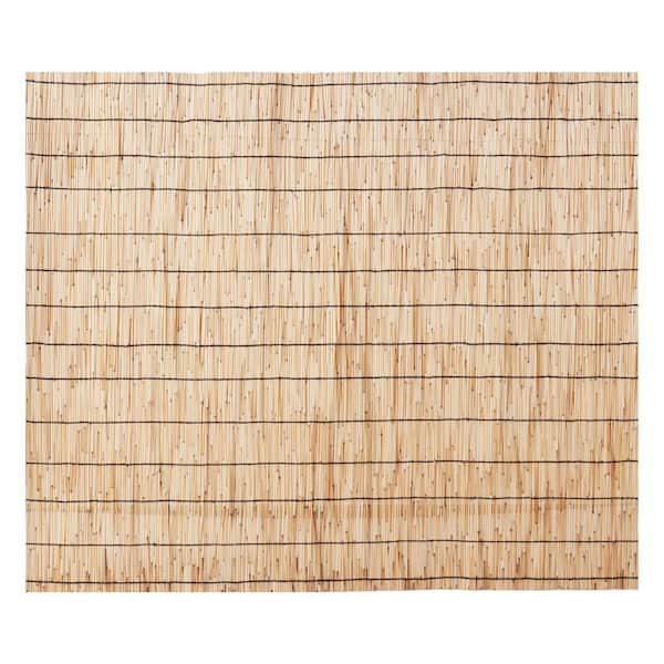 Natural Reed Fence, 3.3 ft. x 13.3 ft. for Outdoor Backyard Patio, Backyard Garden Decorative Fence Divider