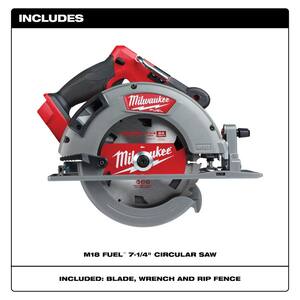 M18 FUEL 18-Volt Lithium-Ion Brushless Cordless 7-1/4 in. Circular Saw (Tool-Only)