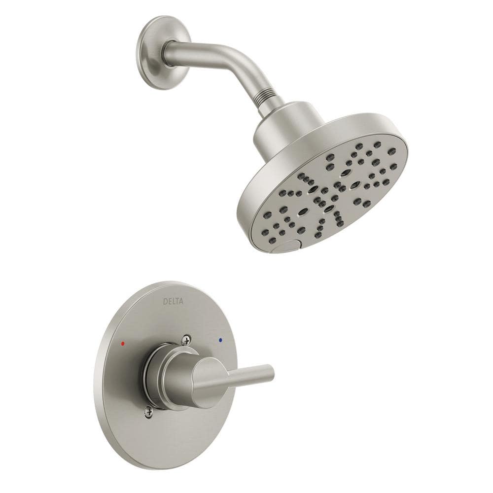 Delta Nicoli Single-Handle 5-Spray Shower Faucet with H2OKinetic ...