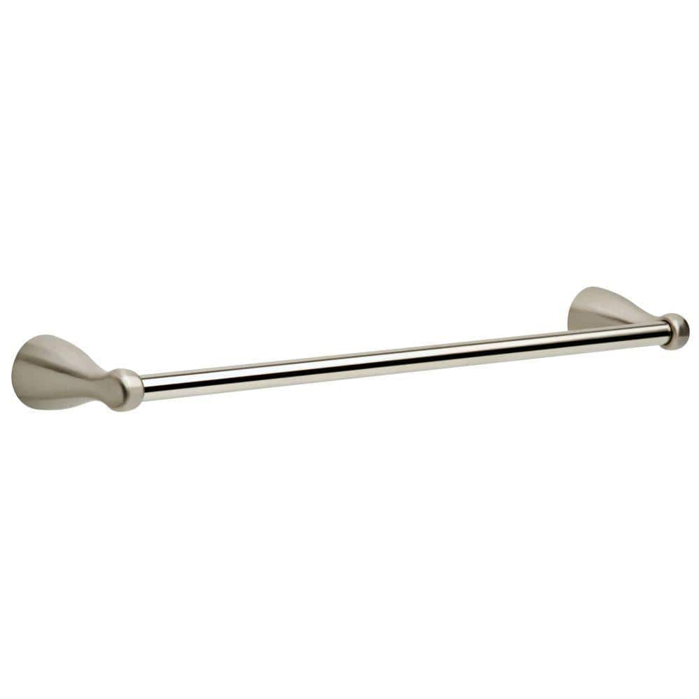 Delta Foundations 24 In Towel Bar In Stainless FND24 SS The Home Depot   Stainless Delta Towel Bars Fnd24 Ss 64 1000 