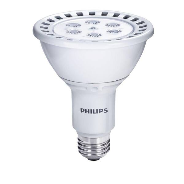 Philips 75W Equivalent Daylight (5000K) PAR30L Dimmable LED Flood Light Bulb