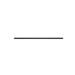 Maisy Railing 1 in. x 3 in. x 12 ft. Black Aluminum Top Rail for Cable ...