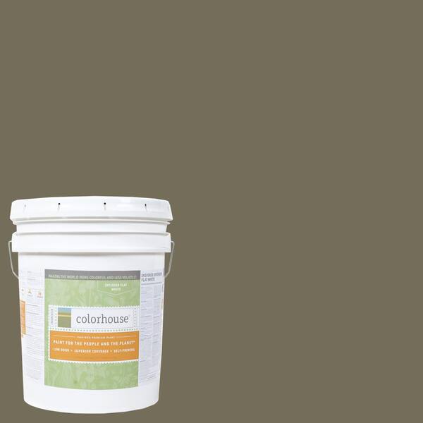 Colorhouse 5 gal. Stone .06 Flat Interior Paint